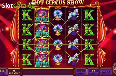 Οθόνη2. Hot Circus Show Κουλοχέρης