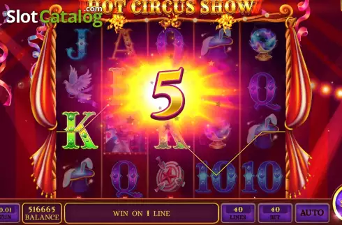 Οθόνη3. Hot Circus Show Κουλοχέρης