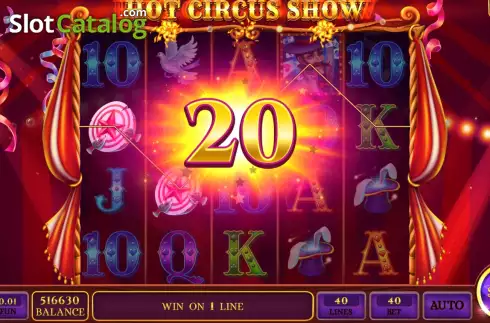 Οθόνη4. Hot Circus Show Κουλοχέρης