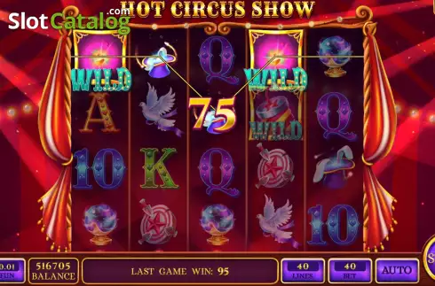 Οθόνη5. Hot Circus Show Κουλοχέρης
