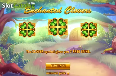 Οθόνη2. Enchanted Clovers (3x3) Κουλοχέρης 