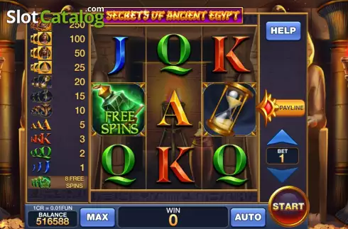 Οθόνη2. Secrets Of Ancient Egypt (3x3) Κουλοχέρης