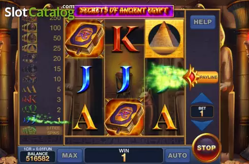 Οθόνη3. Secrets Of Ancient Egypt (3x3) Κουλοχέρης