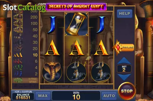 Οθόνη4. Secrets Of Ancient Egypt (Pull Tabs) Κουλοχέρης