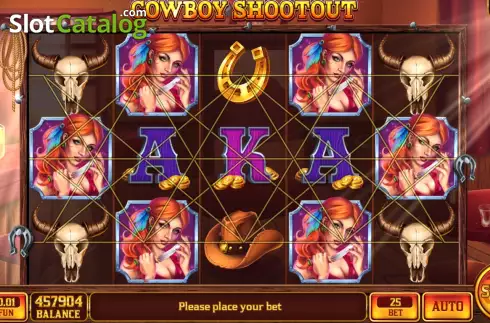 Οθόνη2. Cowboy Shootout (ABXplay) Κουλοχέρης
