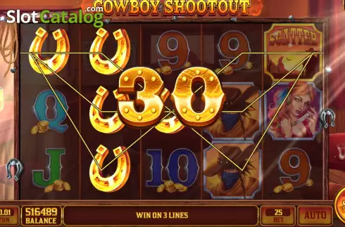 Οθόνη4. Cowboy Shootout (ABXplay) Κουλοχέρης