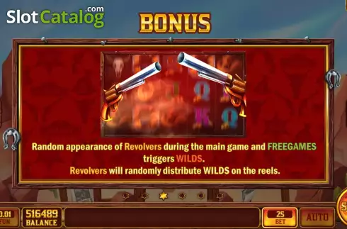 Οθόνη7. Cowboy Shootout (ABXplay) Κουλοχέρης