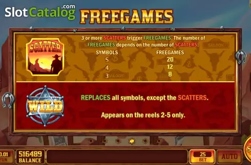 Οθόνη8. Cowboy Shootout (ABXplay) Κουλοχέρης