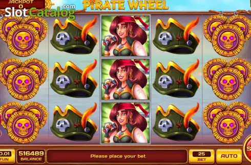 Οθόνη2. Pirate Wheel Κουλοχέρης