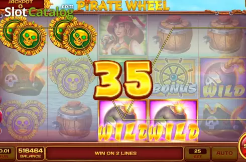 Οθόνη3. Pirate Wheel Κουλοχέρης