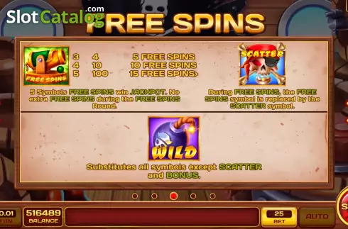 Οθόνη7. Pirate Wheel Κουλοχέρης