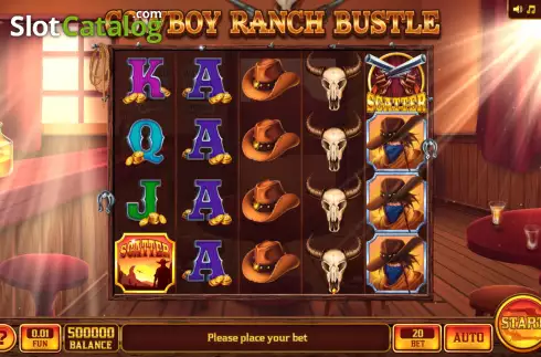 Οθόνη2. Cowboy Ranch Bustle Κουλοχέρης