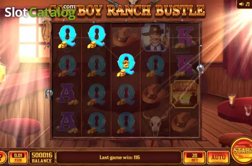 Οθόνη3. Cowboy Ranch Bustle Κουλοχέρης