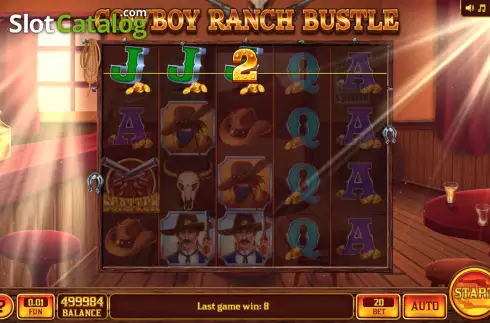Οθόνη4. Cowboy Ranch Bustle Κουλοχέρης