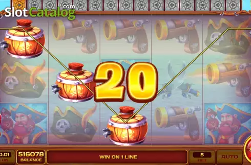 Οθόνη5. Pirate Steering Wheel Κουλοχέρης
