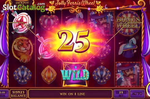 Οθόνη3. Jolly Ferris Wheel Κουλοχέρης 