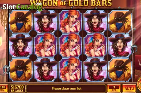 Οθόνη2. Wagon Of Gold Bars Κουλοχέρης 