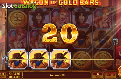 Οθόνη4. Wagon Of Gold Bars Κουλοχέρης 