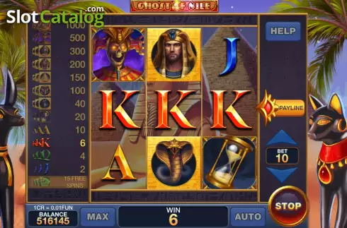 Οθόνη3. Ghost of Nile (Pull Tabs) Κουλοχέρης