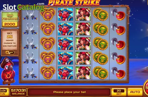 Οθόνη2. Pirate Strike Κουλοχέρης