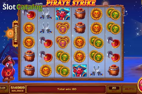 Οθόνη6. Pirate Strike Κουλοχέρης