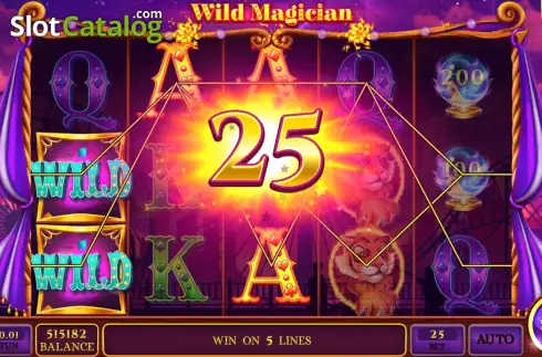 Οθόνη3. Wild Magician Κουλοχέρης