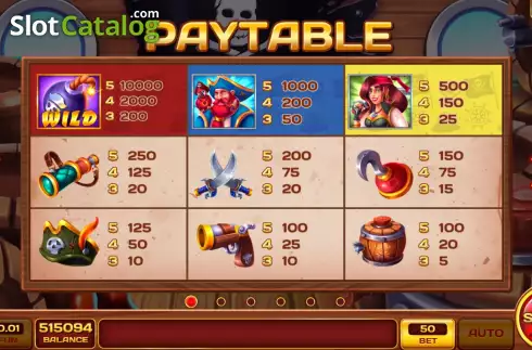 Οθόνη5. Lucky Bandit Bonus Κουλοχέρης