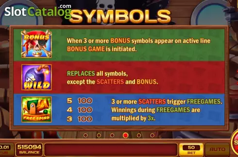 Οθόνη8. Lucky Bandit Bonus Κουλοχέρης