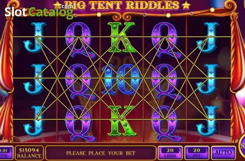 Οθόνη2. Big Tent Riddles Κουλοχέρης