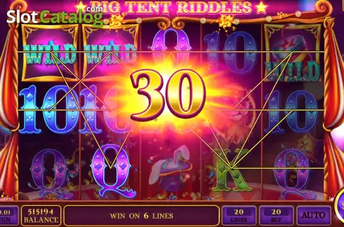 Οθόνη3. Big Tent Riddles Κουλοχέρης