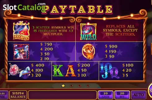 Οθόνη6. Big Tent Riddles Κουλοχέρης