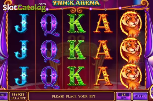 Οθόνη2. Trick Arena Κουλοχέρης 