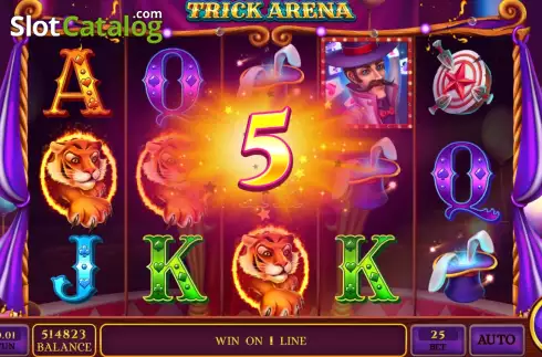 Οθόνη3. Trick Arena Κουλοχέρης 