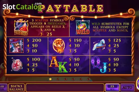 Οθόνη5. Trick Arena Κουλοχέρης 