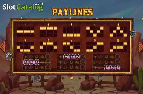 Οθόνη7. Wild West Legends (ABXplay) Κουλοχέρης