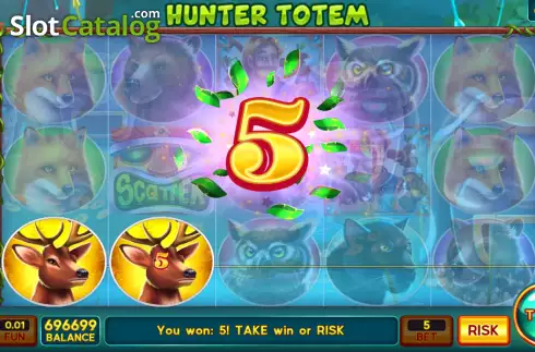 Οθόνη3. Hunter Totem Κουλοχέρης 