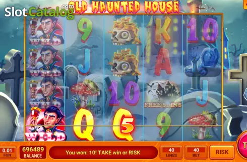 Οθόνη3. Old Haunted House Κουλοχέρης