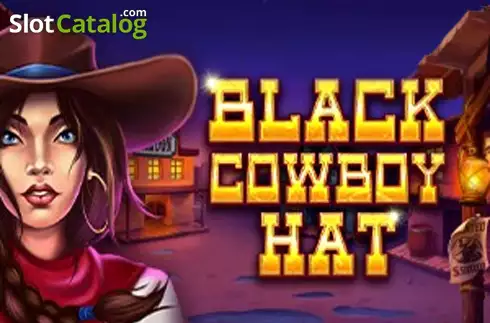 Black Cowboy Hat Λογότυπο Black Cowboy Hat Λογότυπο