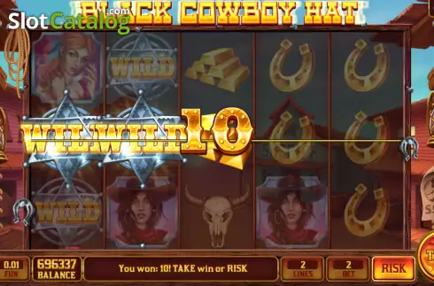 Οθόνη3. Black Cowboy Hat Κουλοχέρης