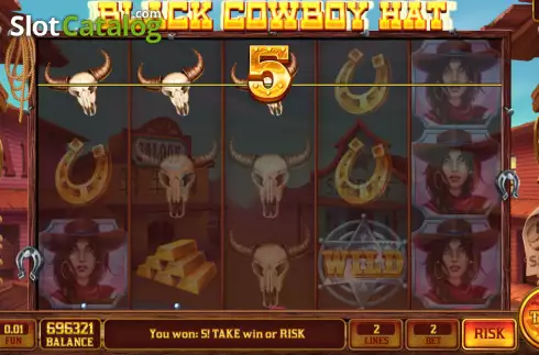Οθόνη4. Black Cowboy Hat Κουλοχέρης