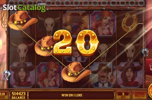 Οθόνη4. Wild Cowboy Style Κουλοχέρης