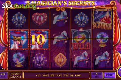 Οθόνη3. 5 Magician's Secrets Κουλοχέρης