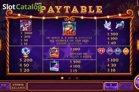 Οθόνη6. 5 Magician's Secrets Κουλοχέρης
