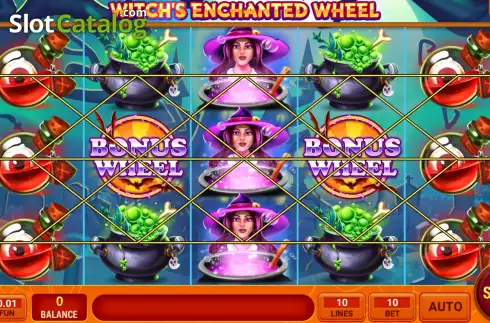 Οθόνη3. Witch's Enchanted Wheel Κουλοχέρης 