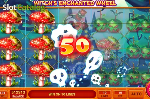 Οθόνη5. Witch's Enchanted Wheel Κουλοχέρης 