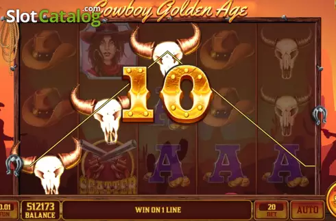 Οθόνη4. Cowboy Golden Age Κουλοχέρης