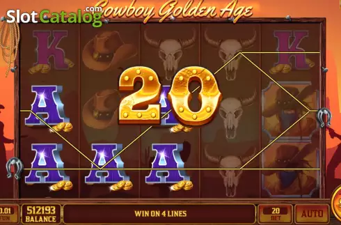 Οθόνη5. Cowboy Golden Age Κουλοχέρης
