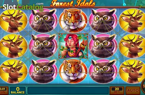 Οθόνη2. Forest Idols (ABXplay) Κουλοχέρης