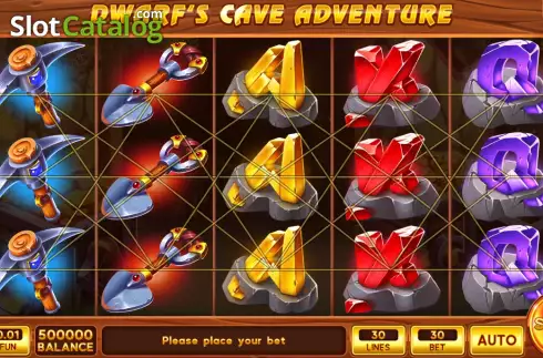 Οθόνη2. Dwarf's Cave Adventure Κουλοχέρης