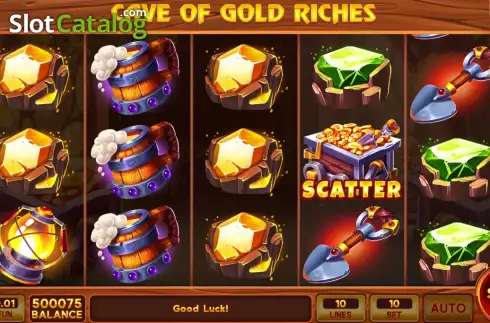 Οθόνη2. Cave of Gold Riches Κουλοχέρης